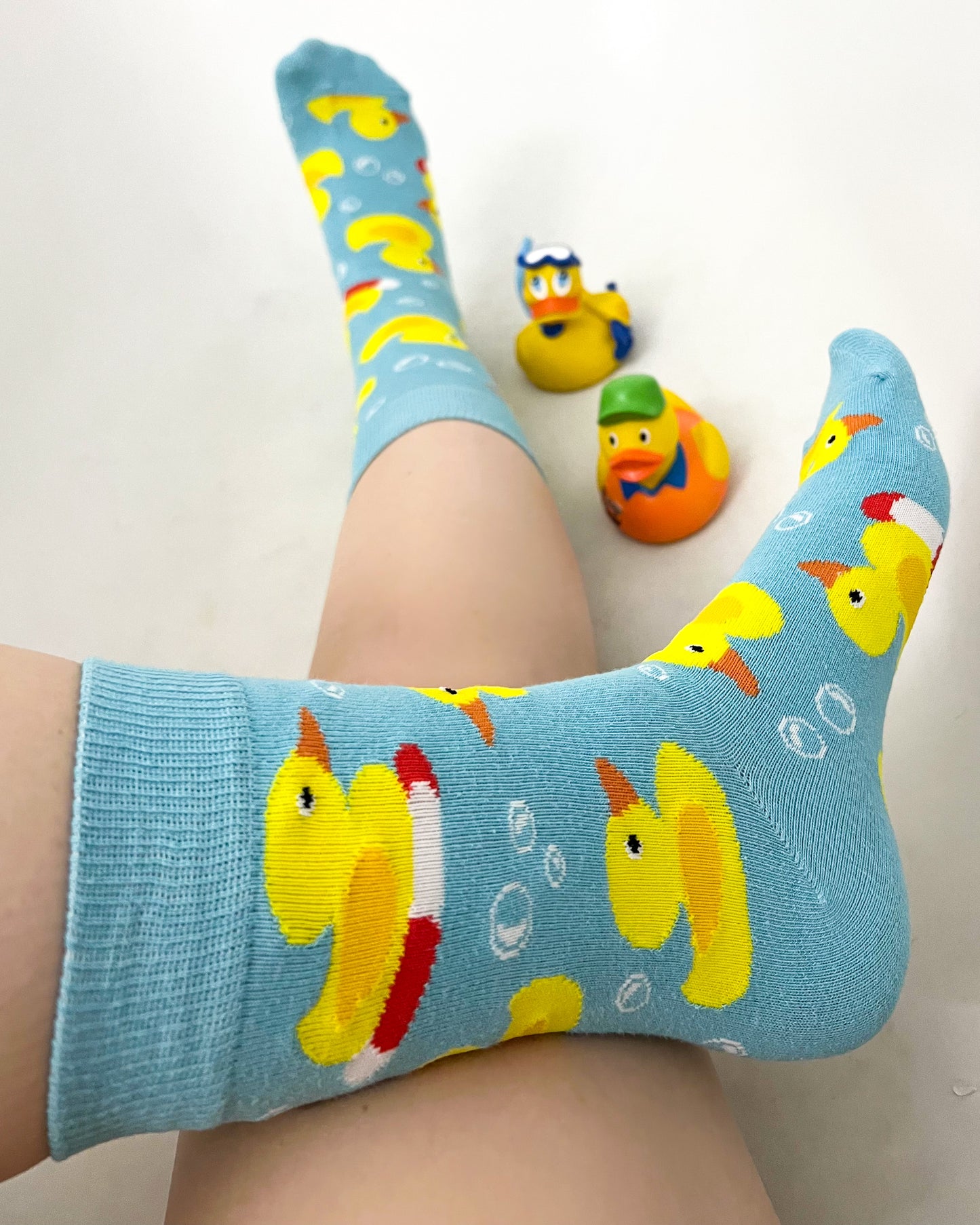 Lustige Badeenten Socken