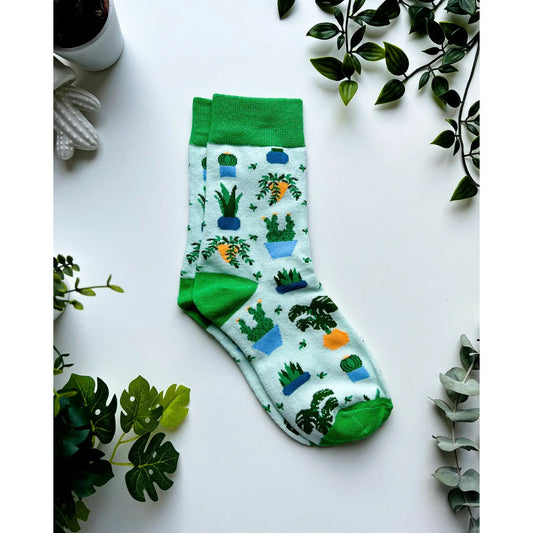 Grüner Daumen Pflanzen Socken von MYSOX